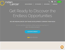 Tablet Screenshot of indianlancer.com